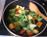 大人の野菜炒め作り方4写真