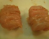 とろ～りチーズが溶け出す鶏ささ身のピカタ作り方5写真