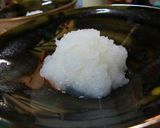 茗荷とちりめんじゃこのおろしポン酢作り方2写真