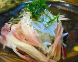 茗荷とちりめんじゃこのおろしポン酢作り方5写真