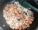 茸&ミートオムレツ +モリンガの生葉作り方4写真