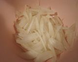 梨ときゅうりの胡麻酢あえ作り方1写真