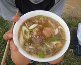 山形の芋煮☆牛肉・醤油味作り方14写真
