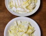 ☆白菜と柿のクリームチーズサラダ☆作り方2写真