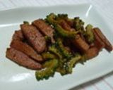 ゴーヤと豚肉のこんがりマヨしょうゆ炒め作り方7写真