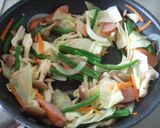 朝から温野菜たっぷり♪目玉焼き作り方2写真