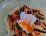 しめじたっぷり腸活ジャージャー麺作り方6写真