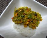 夏野菜イッパイのキーマカレー♪作り方10写真