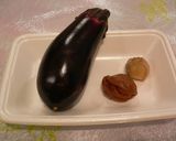 カンタン♪茄子の梅しょうが和え作り方1写真