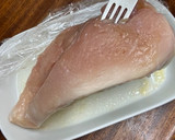超簡単作り置き☆レンジ蒸し鶏☆アレンジ付作り方7写真
