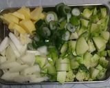 今日のエコ野菜スープ作り方1写真