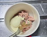 簡単副菜！キャベツのごまツナマヨ和え作り方3写真