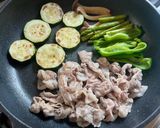 ワンパン♪夏野菜と豚肉の彩り南蛮漬け作り方4写真