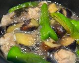 さっぱり☆鶏肉と茄子とピーマンの煮浸し作り方4写真