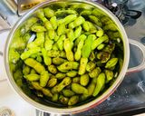 丹波黒枝豆の蒸しと冷凍保存作り方3写真