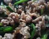 †挽き肉ほうれん草あるもので時短おかず†作り方4写真