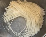 酸っぱいキムチの温かいそうめん作り方6写真