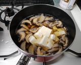 旨和だれで椎茸かき玉汁作り方2写真