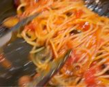 ンドゥイヤと茄子のアラビアータ　パスタ作り方10写真
