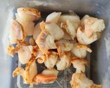 ベビーホタテのあんかけ焼きそば作り方3写真