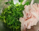 春菊と桜鯛のナムル風おひたし作り方3写真