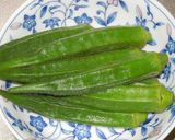 オクラのわさび醤油漬け作り方1写真