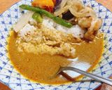 ☆素揚げココナッツ野菜カレー☆メモ用。作り方9写真