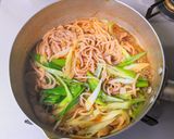カレー南蛮そば作り方6写真
