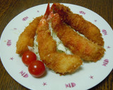 我が家流　エビフライ作り方10写真