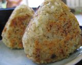 ♪アボガド♪　アボガド焼きおにぎり作り方5写真