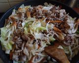 和風焼きうどん作り方4写真