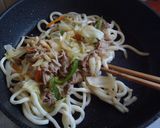 和風焼きうどん作り方7写真