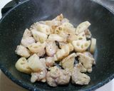 ❀鶏ももとレンコンの洋風卵とじ❀作り方4写真