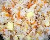 ご飯バーグ。作り方1写真