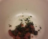 食べる梅トマトだれ作り方3写真