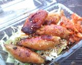 ハマる！鶏皮餃子( *´艸`)♥作り方7写真