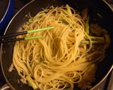 オイルサーディンとしょうがのパスタ作り方6写真
