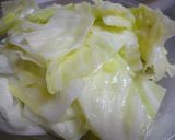 キャベツと豚バラ肉の回鍋肉風作り方4写真