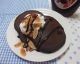 ココアのパンケーキ作り方7写真