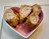 豚小間切れの肉厚のカツ作り方4写真