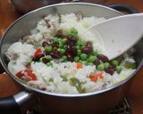 オリーブオイル炊き込みご飯＊お豆＊作り方6写真