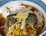 焼き鯖そば作り方6写真