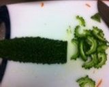 ゴーヤでスパサラダ☆作り方1写真