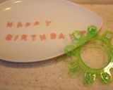 １歳お誕生日プレート♪ワンワンとうーたん作り方7写真