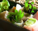 簡単お弁当おかず♫ごま昆布のちくわ巻き作り方4写真