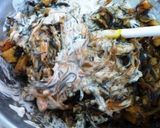 ひじきの五目味噌炒め煮のもっちりお焼き作り方1写真