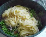 ❀豚肉と空芯菜の中華風パスタ❀作り方5写真