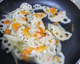 上品薄味なレンコンきんぴら作り方5写真