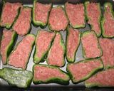 ピーマンの肉詰めチーズのせ♥作り方3写真