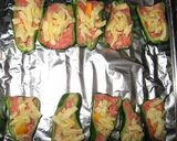 ピーマンの肉詰めチーズのせ♥作り方4写真